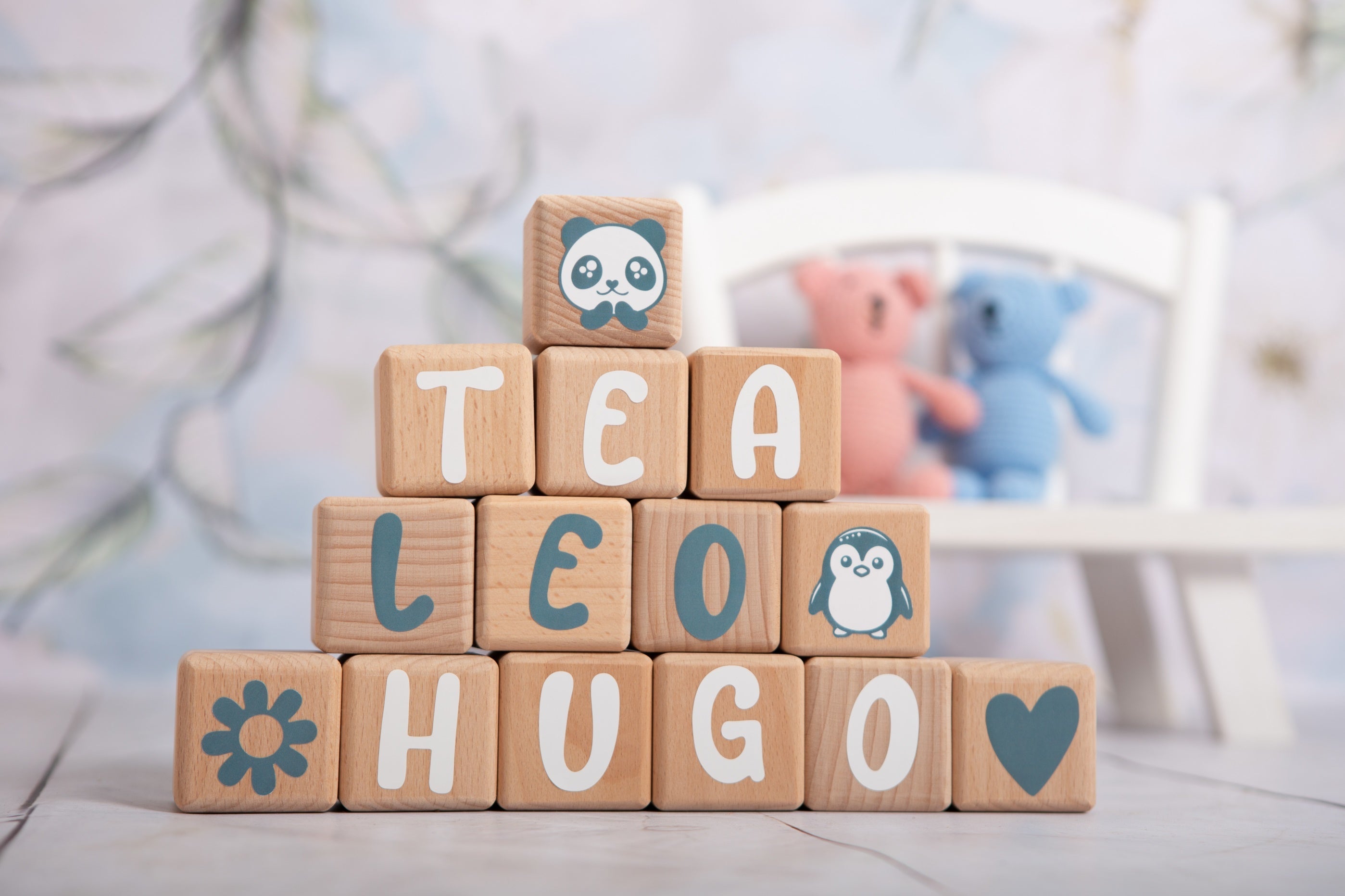 Cubes en Bois Personnalisés