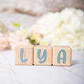 Louyou ALPHACUBES kit de 3 cubes noir blanc et gris avec stickers