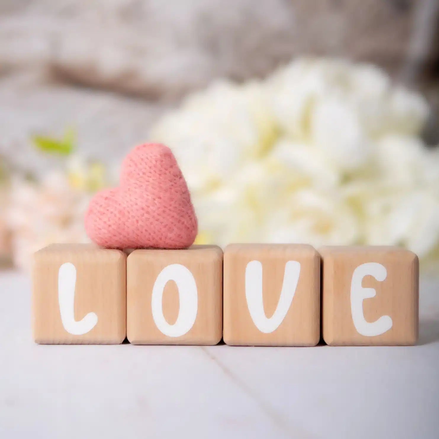 Louyou ALPHACUBES kit de 4 cubes noir blanc et gris avec stickers