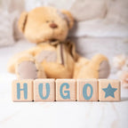 Louyou ALPHACUBES kit de 5 cubes noir blanc et gris avec stickers