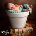 Louyou ALPHACUBES kit de 5 cubes noir blanc et gris avec stickers