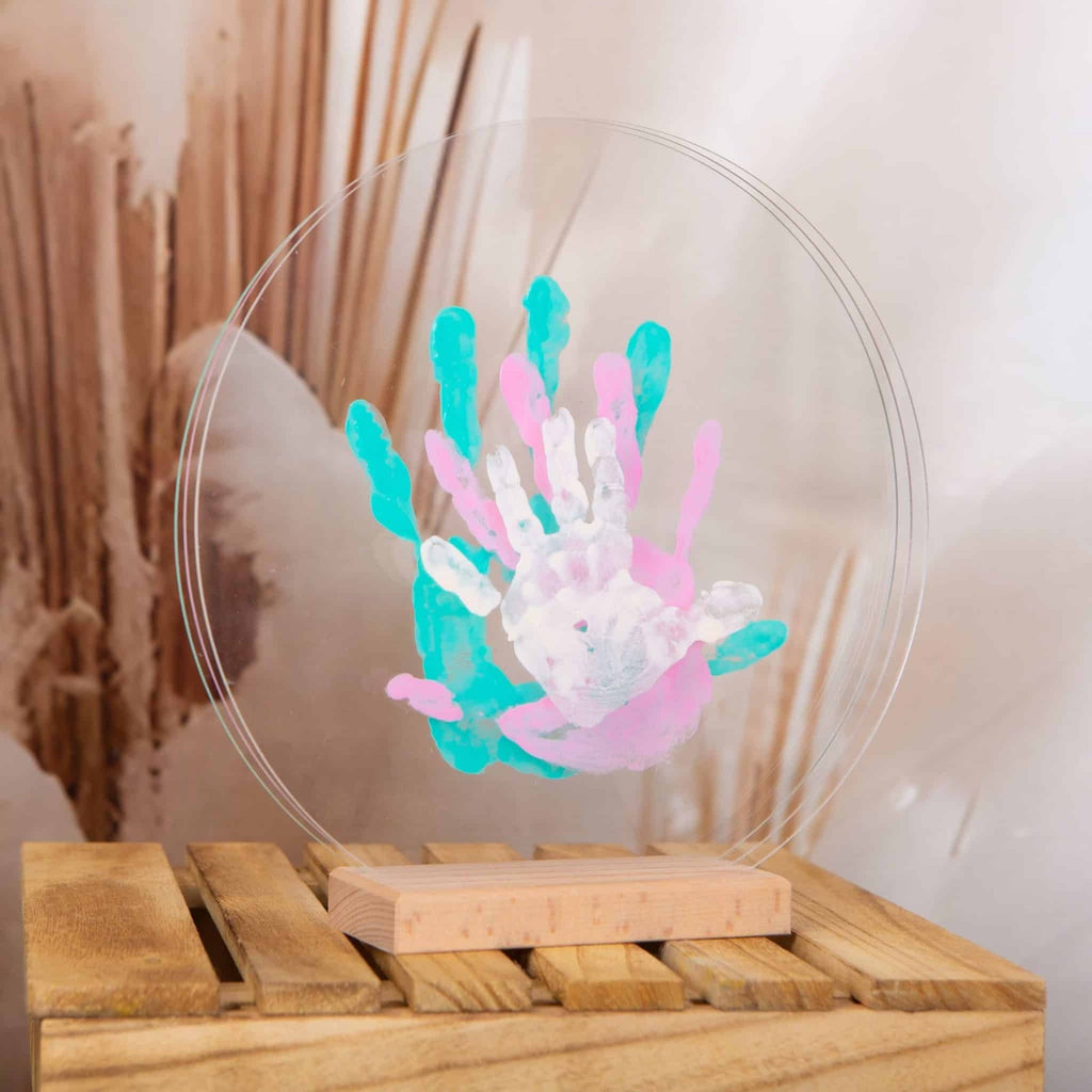 LouYou kit d'empreintes de mains pour 3 personnes